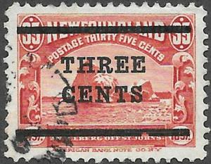 Newfoundland Scott Number 130 VF Used