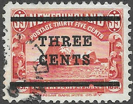 Newfoundland Scott Number 130 VF Used