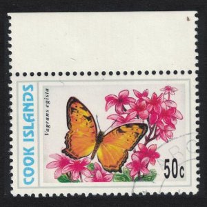 Cook Is. Butterfly 'Vagrans egista' 50c 1998 Canc SG#1408