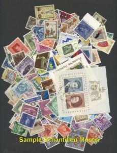 LIECHTENSTEIN, 200 DIFFERENT STAMPS COLLECTION!	