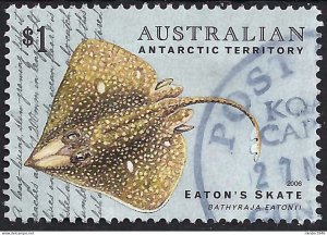 AUSTRALIAN ANTARCTIC TERRITORY (AAT) 2006 QEII $1 Multicoloured, Fish of Anta...