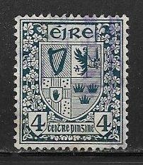 Ireland 112, 4p Coat of Arms of Ireland, used, VF