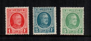 Belgium 187 - 189  MH  Cat $ 38.00