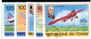 Chad, Scott #C232-36, Used, complete set