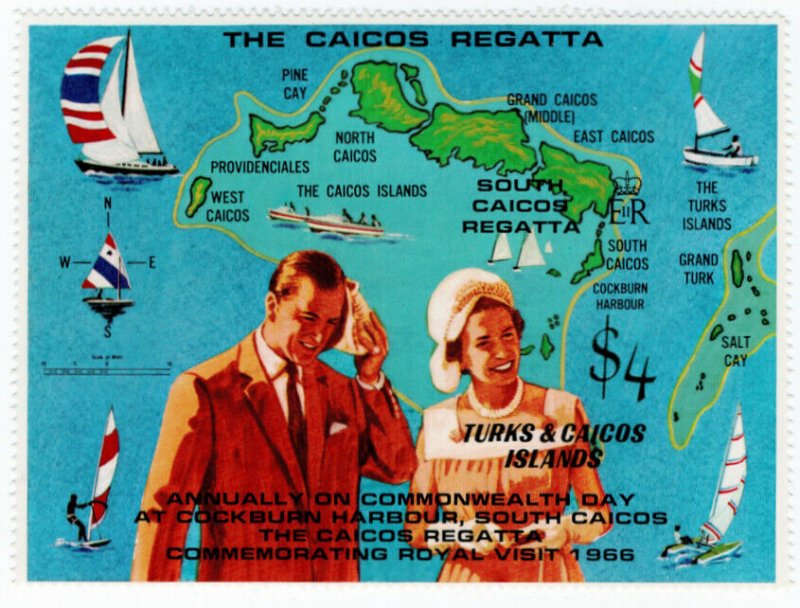 (I.B) Turks & Caicos Cinderella : Caicos Regatta $4