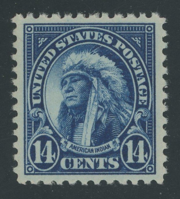 USA 565 - 14 cent American Indian - XF Mint never hinged