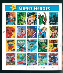 US Scott # 4084 DC Comics  Super Heroes  2006  Mint Sheet  Post Office Fresh