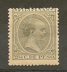 PHILIPPINES ,FILIPINAS STAMP,VFU  2  4/8 C.  DE PESO #FFA2