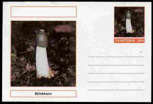 Chartonia (Fantasy) Fungi - Stinkhorn postal stationery c...