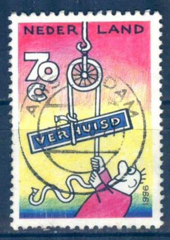 Netherlands 1996 Show Address Change Mi. 1570 Used