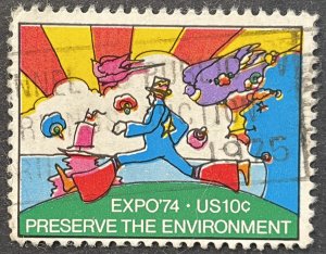 US #1527 Used F/VF 10c Expo'74 Preserve the Environment 1974 [G9.8.4]