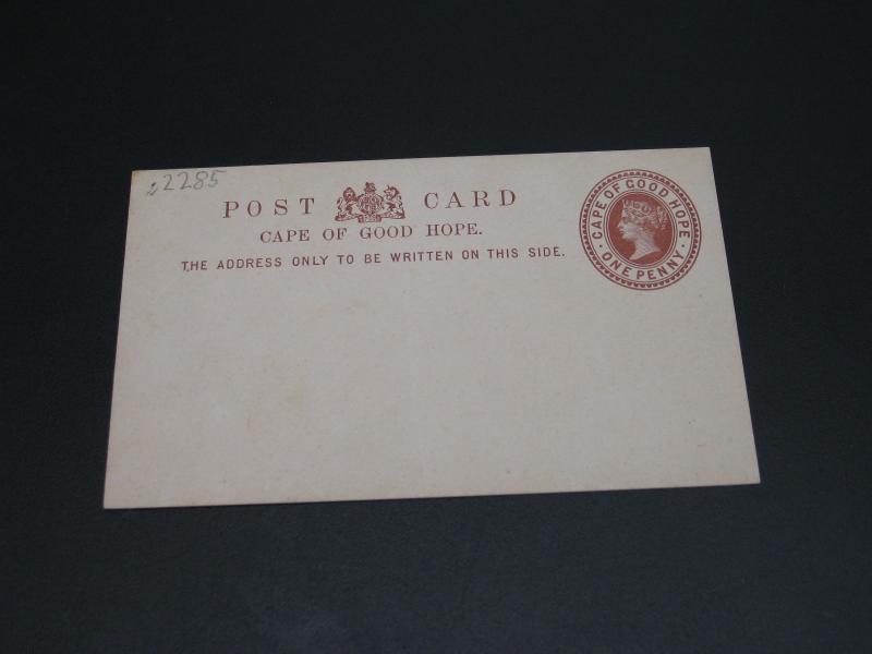 Cape of Good Hope old mint postal card *2285