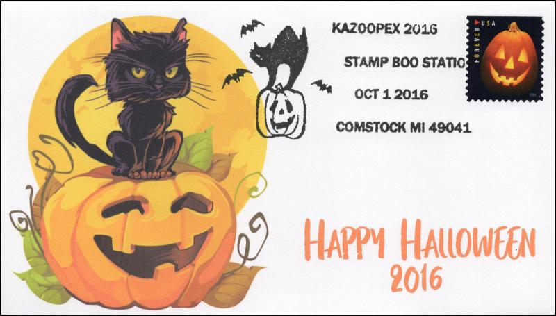 2016, Halloween, Pumpkins, Kazoopex, Cat, Pictorial, 16-301