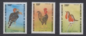 Cameroun - 1985 - SC 798-800 - LH - Complete set