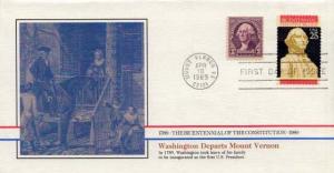 United States, First Day Cover, Virginia