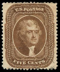 momen: US Stamps #30A Used XF