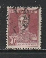 1923 Argentina - Sc 333 - used VF - single - San Martin