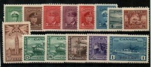 Canada Scott 249-62 Mint NH [TE955]