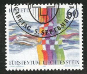 LIECHTENSTEIN Scott 1055 used CTO 1995 stamp CV$1