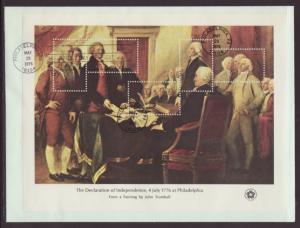 US 1686-1689 Bicentennial S/4 U/A FDC