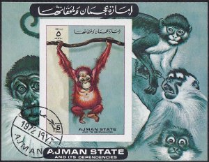 AJMAN UNLISTED SS MONKEYS CTO BIN  $4.00