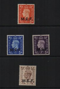 Middle East Forces 1942 SGM2,3,4,5 all mounted mint