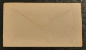 Vintage 1800s Letter Cover Rutland to Bennington Vermont