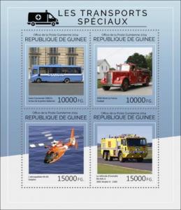 GUINEA 2014 SHEET SPECIAL TRANSPORT