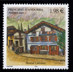 (French) Andorra Scott 602 MNH** Stamp