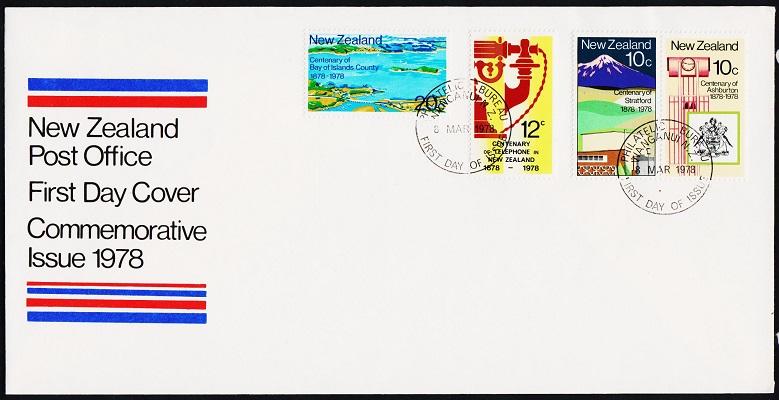 New Zealand.1978 FDC S.G.1160/1163 Fine Used