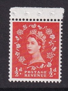 Great Britain  MNH  1957 Elizabeth  1/2p