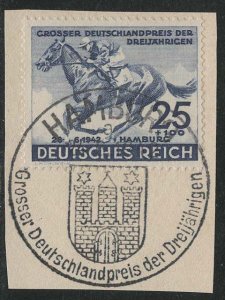 Germany Reich Scott # B204, used, opp, special cancellation