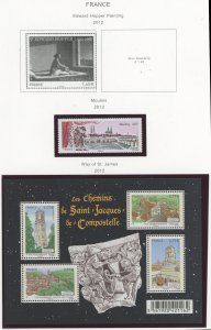 France #4184-4185 Mint (NH) Single