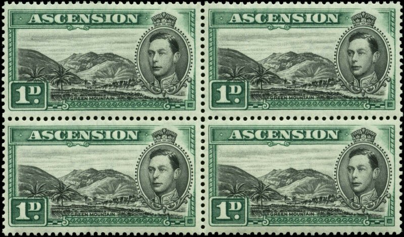 Ascension Scott #41 Block of 4 Mint Never Hinged