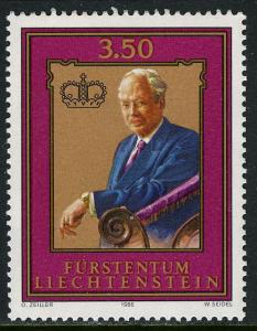 Liechtenstein 848, MI 903, MNH. Prince Franz Joseph II, 80th B-day, 1986