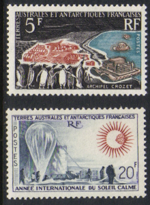 French Southern & Antarctic Territory, mint set, #23-4