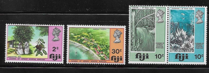 Fiji 1970 Closing of Leprosy Hospital Sc 289-292 MNH A2815