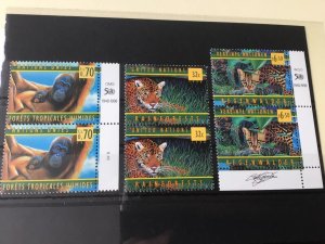 United Nations rain forests Mint never hinged stamps   Ref 55053