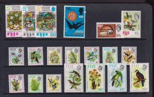 Fiji - 20 Mint, NH stamps, cat. $ 36.65