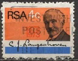South Africa; 1973: Sc. # 395: Used Single stamp
