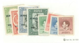 Papua New Guinea #114-121 Unused Single (Complete Set)