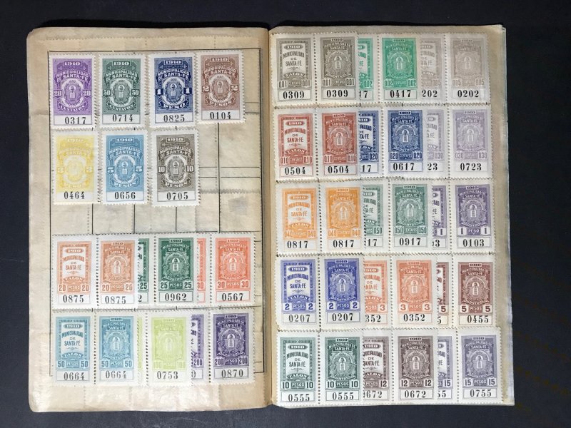 Argentina Revenue Stamps Mint/Used 1891-1932 (1600 Stamps)