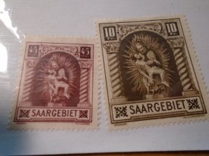 Saargebiet  #  118-19  MH