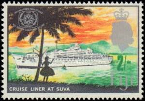 Fiji #229-232, Complete Set(4), 1967, Never Hinged