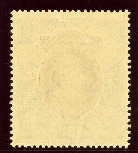 India - Chamba 1942 KGVI 15r brown & green MNH. SG 106. Sc 105.