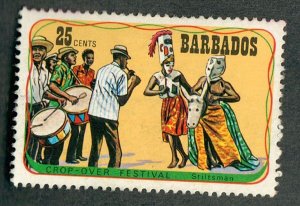 Barbados #425 used single