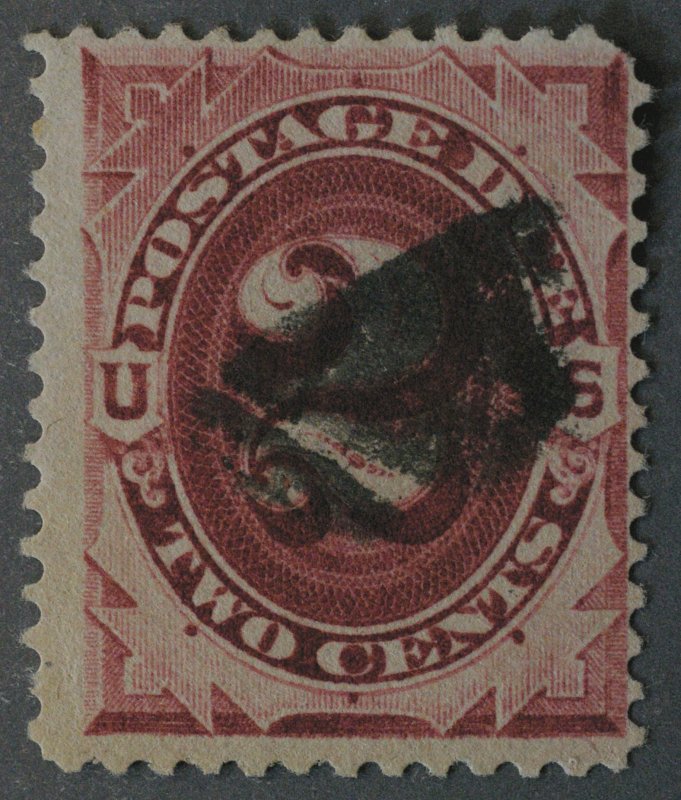 United States #J23 Used VG Smudge Cancel Good Color Bright Paper