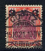 Germany Reich Scott # 134, used, var