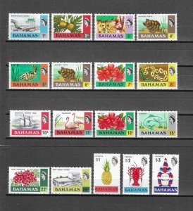 BAHAMAS 1971 SG 359/76 MNH Cat £27