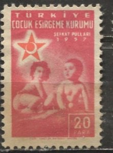 Turkey 1957: Sc. # RA214 Used Single Stamp